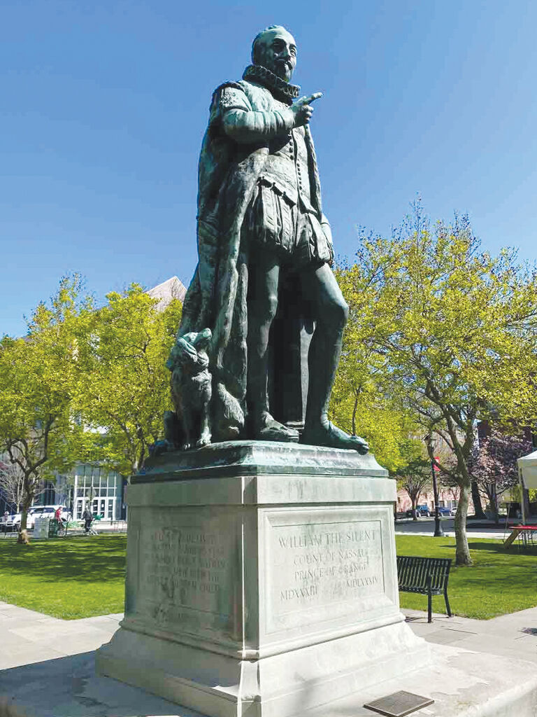 William the Silent at Voorhees Mall in Rutger College Ave.jpg